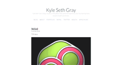 Desktop Screenshot of kylesethgray.com